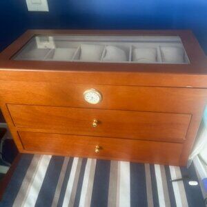 36 watch display case- 4 watches included